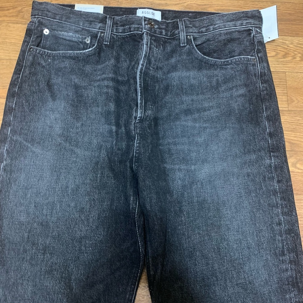 Men's Black Agolde Jeans Size 33 NWT - Picture 2 of 12